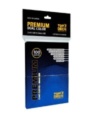 Protector Top Deck Azul Premium Tamaño Small