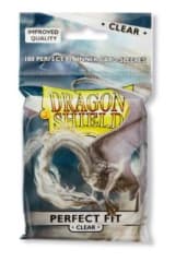Dragon shield - TOPLOADING PERFECT FIT SLEEVES STANDARD SIZE 100 - CLEAR