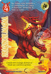 Dragón De Magma - Arte Alternativo