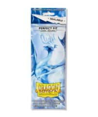 SEALABLE PERFECT FIT SLEEVES STANDARD SIZE 100 - CLEAR