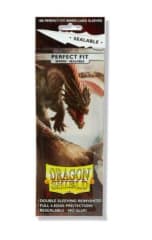 SEALABLE PERFECT FIT SLEEVES STANDARD SIZE 100 - SMOKE