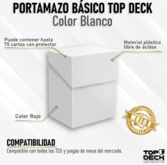Portamazo Basico Top Deck Color Blanco