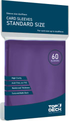 Protectores Top Deck  Esencial - Tamaño Standar Color Morado 0