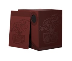 DOUBLE SHELL - DECK BOX - BLOOD RED