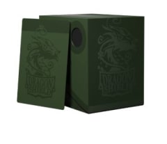 Box Deck Double Forest Green Shell