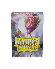 Dragon Shield Sleeves - Japanese - Matte Pink Diamond