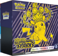 Pokemon TCG Scarlet & Violet Surging Sparks - Elite Trainer Box English 0