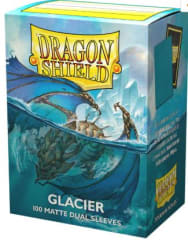 SLEEVES STANDARD SIZE MATTE DUAL 100 - GLACIER