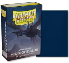 Dragon Shield Sleeves - Japanese- Matte Midnight Blue