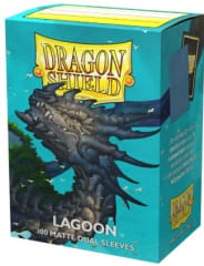 SLEEVES STANDARD SIZE MATTE DUAL 100 - LAGOON 0