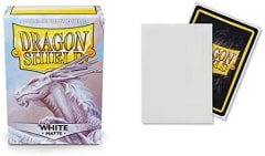 Dragon Shield Sleeves - Standard- Matte White