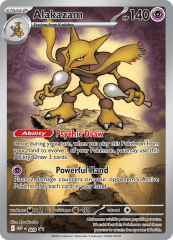 Alakazam Promo Mega Evolution Ingles