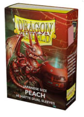 SLEEVES JAPANESE SIZE MATTE DUAL 60 - PEACH 'PIIP'