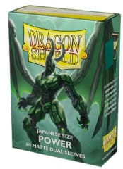 SLEEVES JAPANESE SIZE MATTE DUAL 60 - POWER