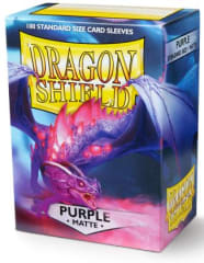 SLEEVES STANDARD SIZE MATTE 100 - PURPLE 0