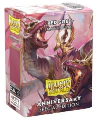 SLEEVES STANDARD SIZE MATTE DUAL 100 - 25TH SPECIAL