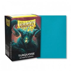 Dragon Shield Sleeves - Standard- Matte Turquoise