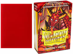 Dragon Shield Sleeves: Japanese- Matte Crimson