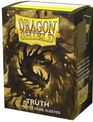 SLEEVES STANDARD SIZE MATTE DUAL 100 - TRUTH 0