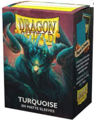 SLEEVES STANDARD SIZE MATTE 100 - TURQUOISE