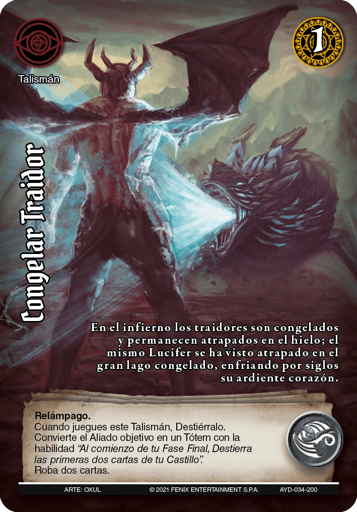 Congelar Traidor Angeles y Demonios1