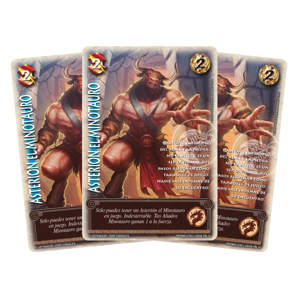 Play Set Asterion El Minotauro - Buy A Box (Carta X 3 Copias)1