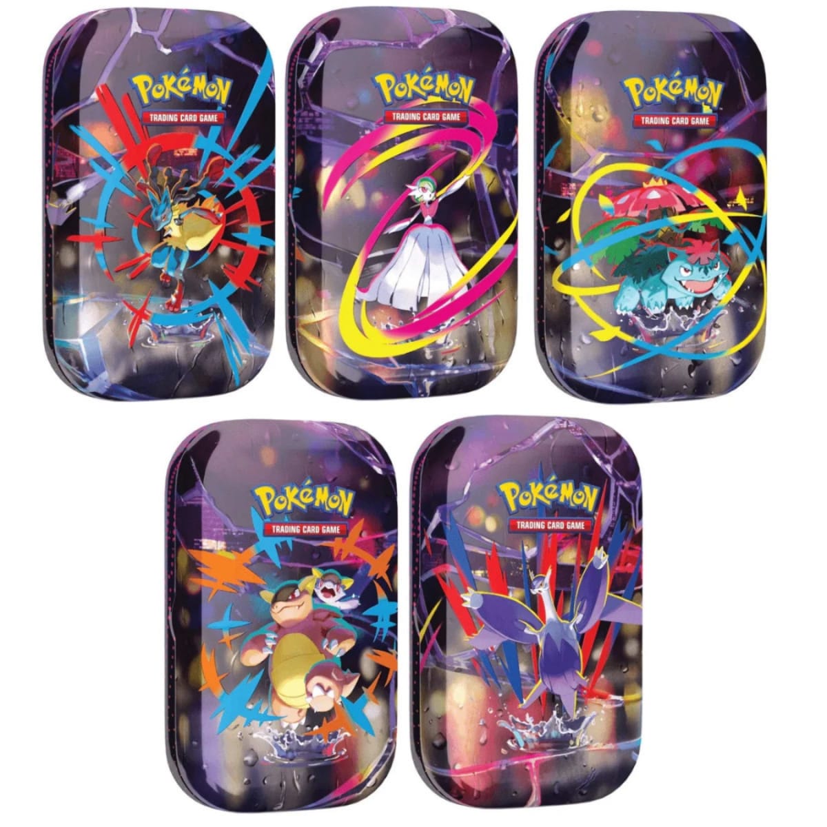 Pokémon TCG: Mega Heroes Mega Tin (Inglés)1