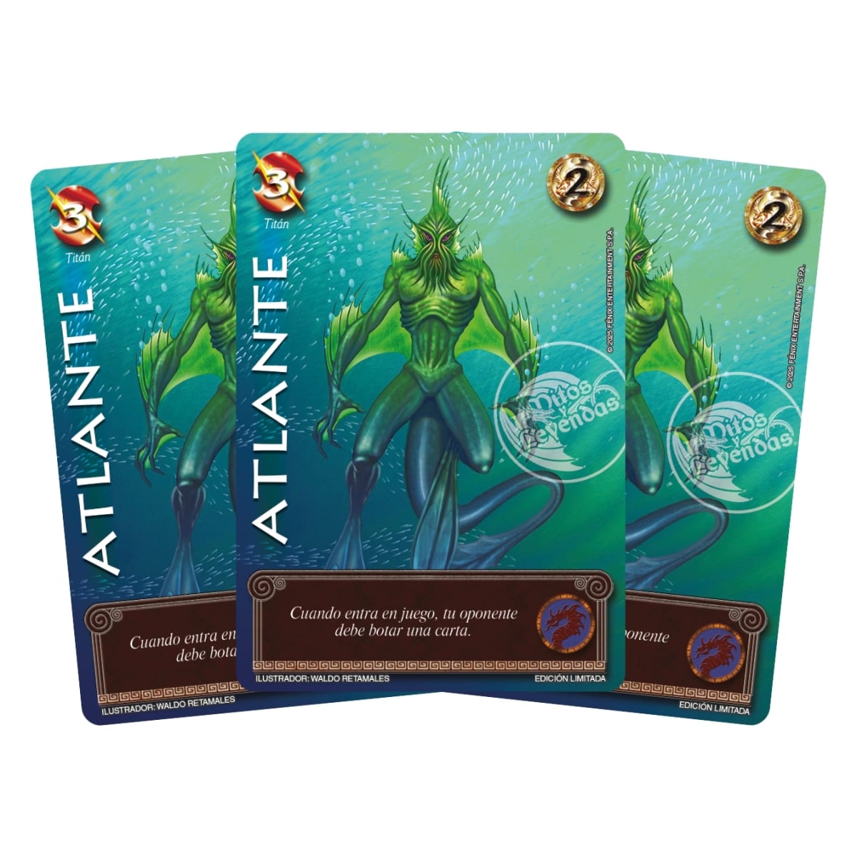 Play Set Atlante - Foil Premium (Carta X 3 Copias)1