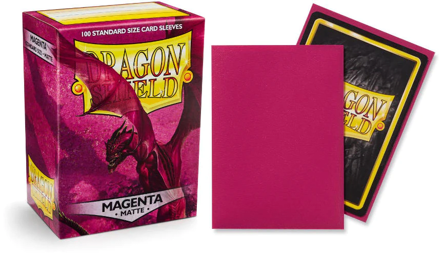 Protector Dragon Shield Standard Matte 100u. - Magenta1