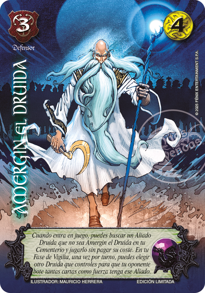Amergin El Druida - Foil Premium1