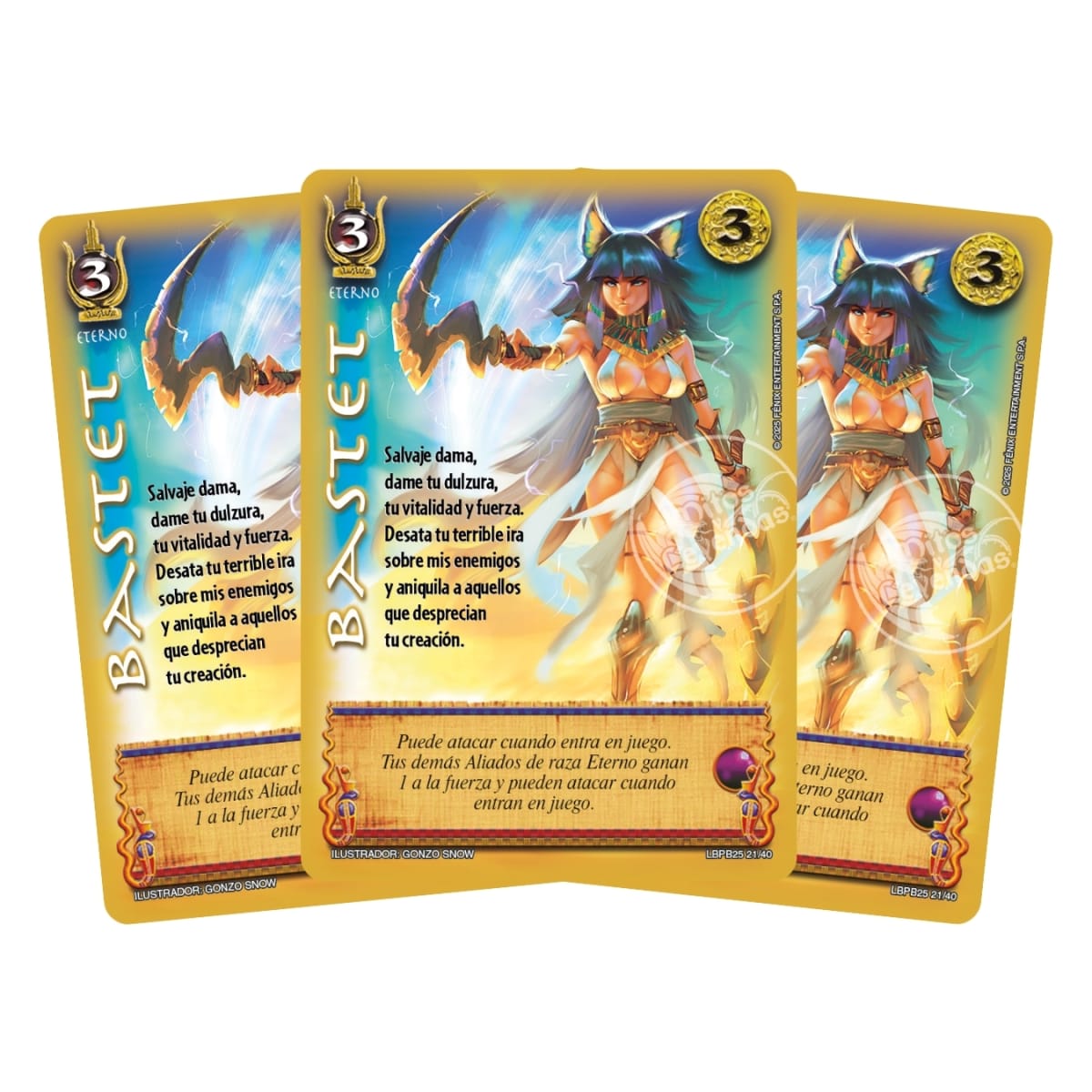 Play Set Bastet - Arte Alternativo (Carta X 3 Copias)1