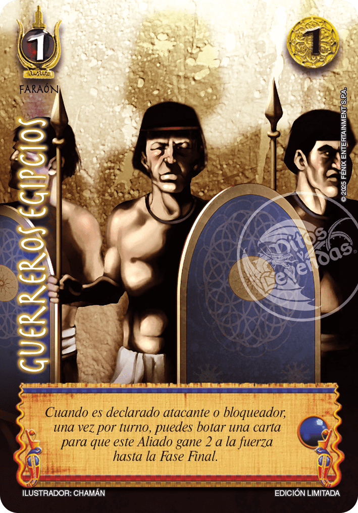 Guerrero Egipcio - Foil Premium1