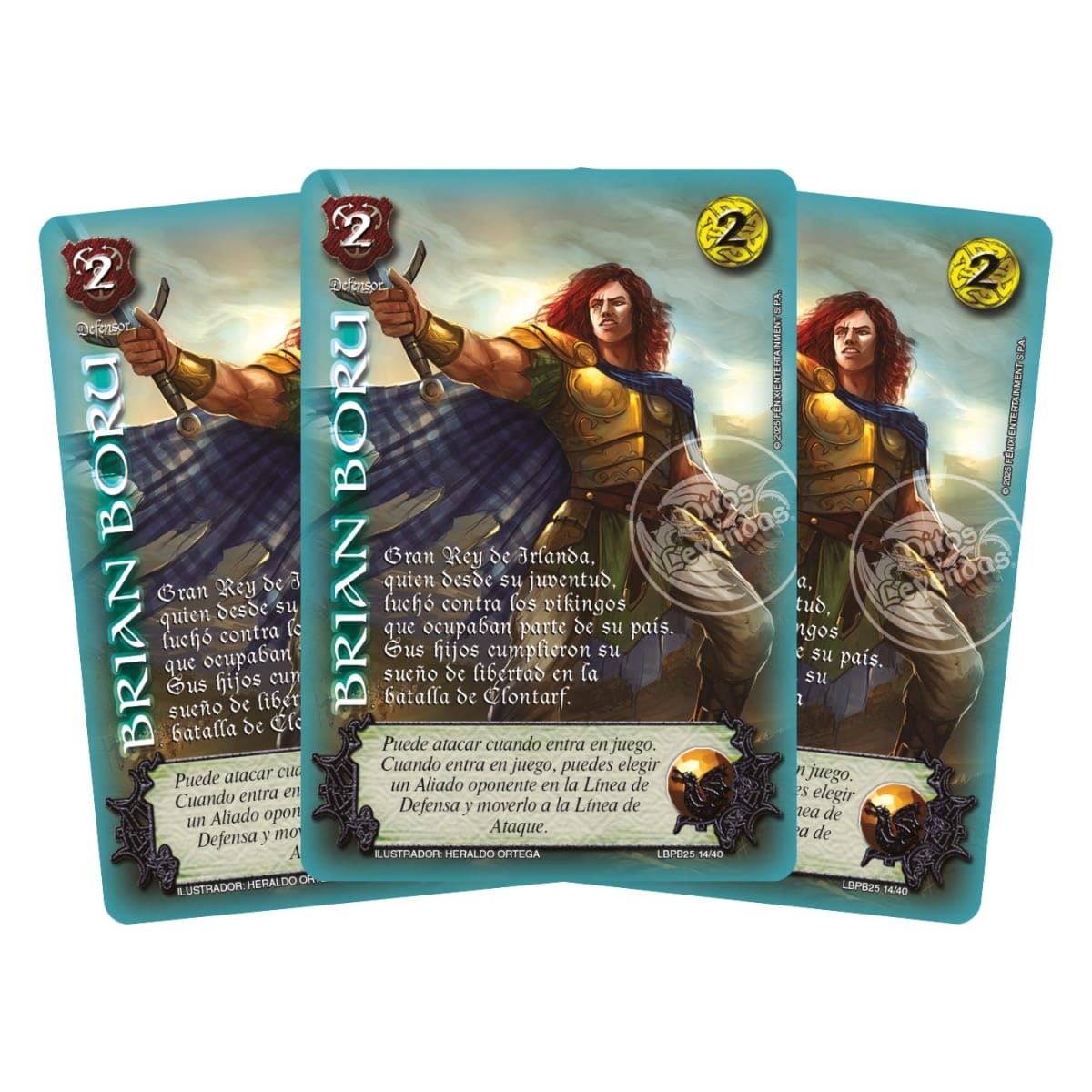 Play Set Brian Boru - Arte Alternativo (Carta X 3 Copias)1