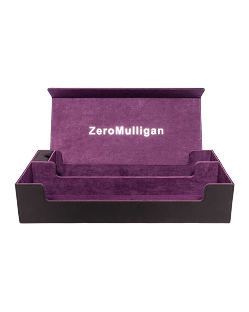 Porta Mazos Zero Mulligan Premium XL Negro/Morado1