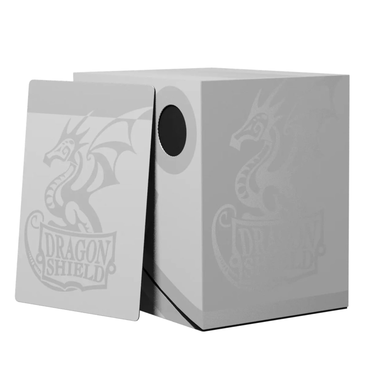 Deckbox Dragon Shield Double Shell Ashen White/Black2