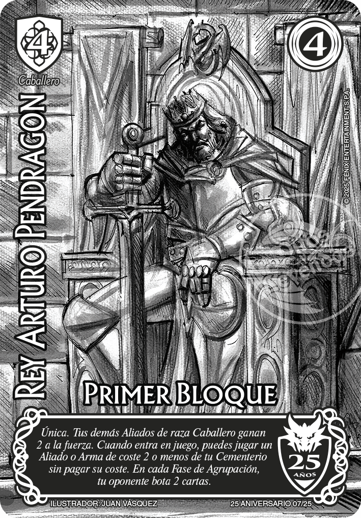 Rey Arturo Pendragon 25 Aniversario1