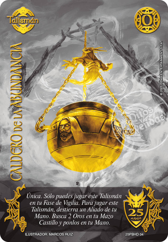 Caldero De La Abundancia - Aniversario 25 Años Hijos De Daana1