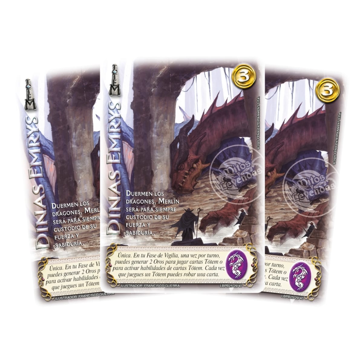 Play Set Dinas Emrys - Arte Alternativo (Carta X 3 Copias)1