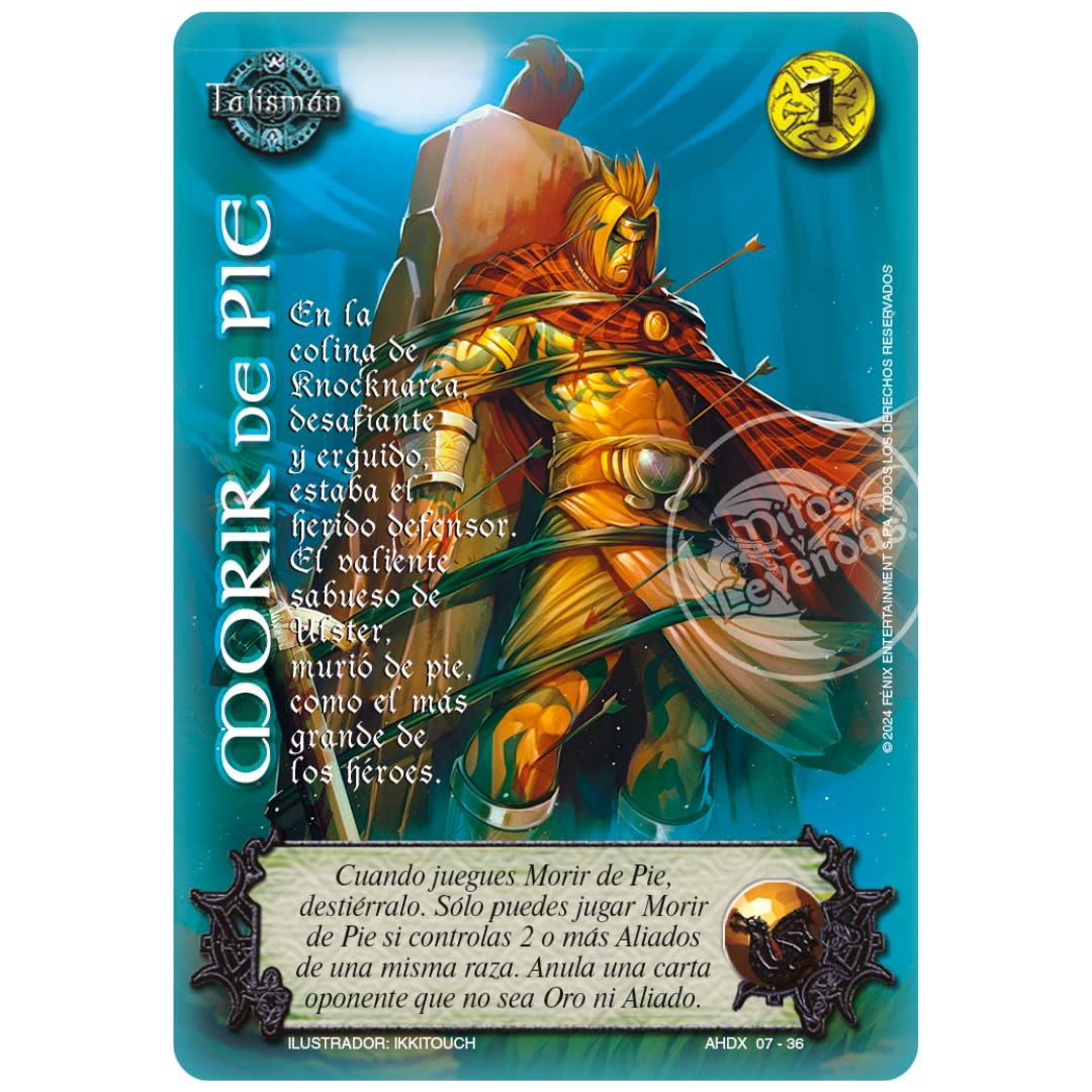 Morir De Pie - Arte Alternativo1