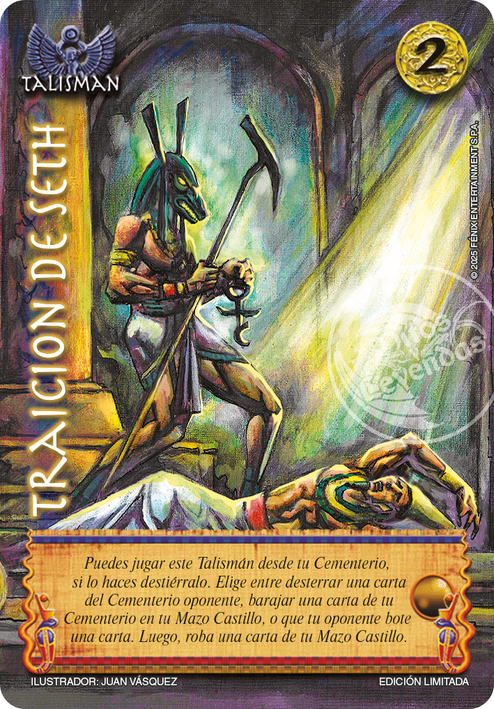 Traición De Seth - Foil Premium1
