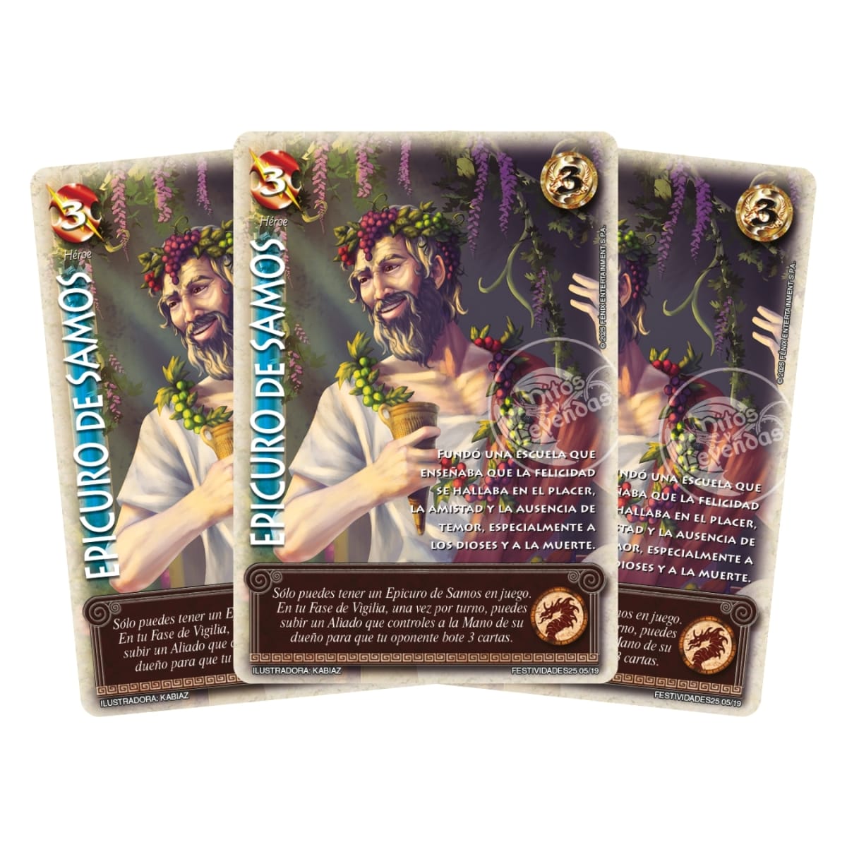 Play Set Epicuro De Samos (Carta X 3 Copias)1