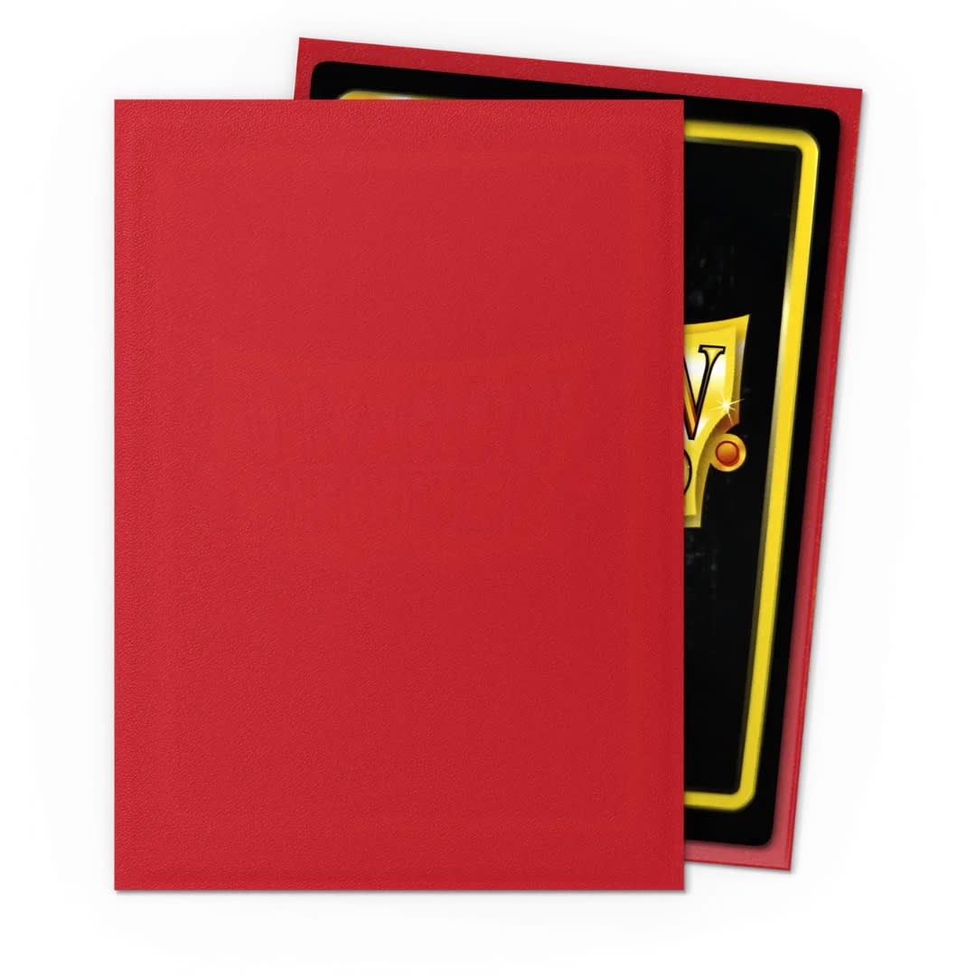 Protector Dragon Shield Standard Matte 100u. - Crimson1