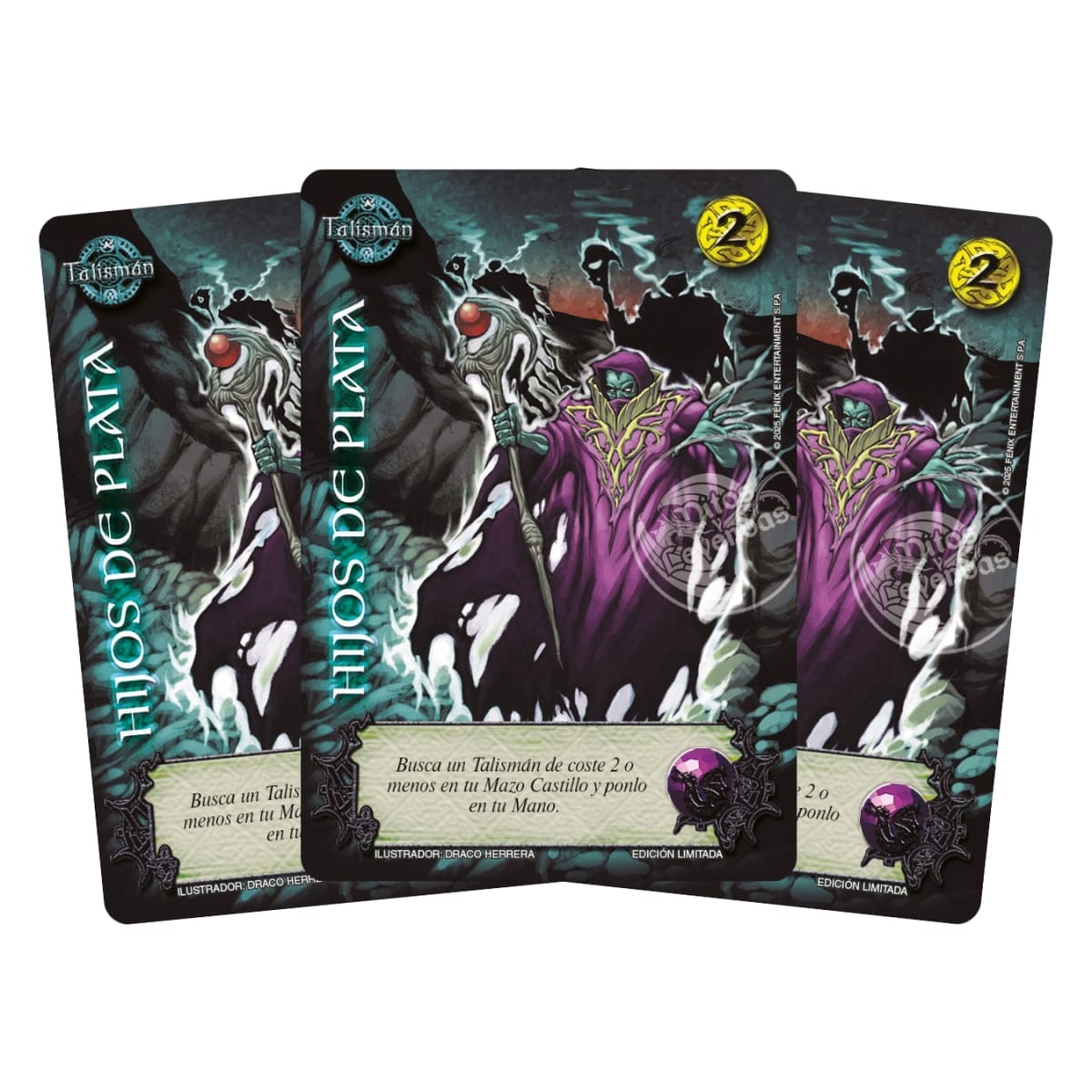 Play Set Hijos De Plata - Foil Premium (Carta X 3 Copias)1