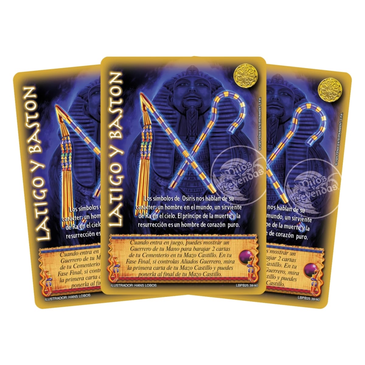 Play Set Latigo y Bastón - Arte Alternativo (Carta X 3 Copias)1