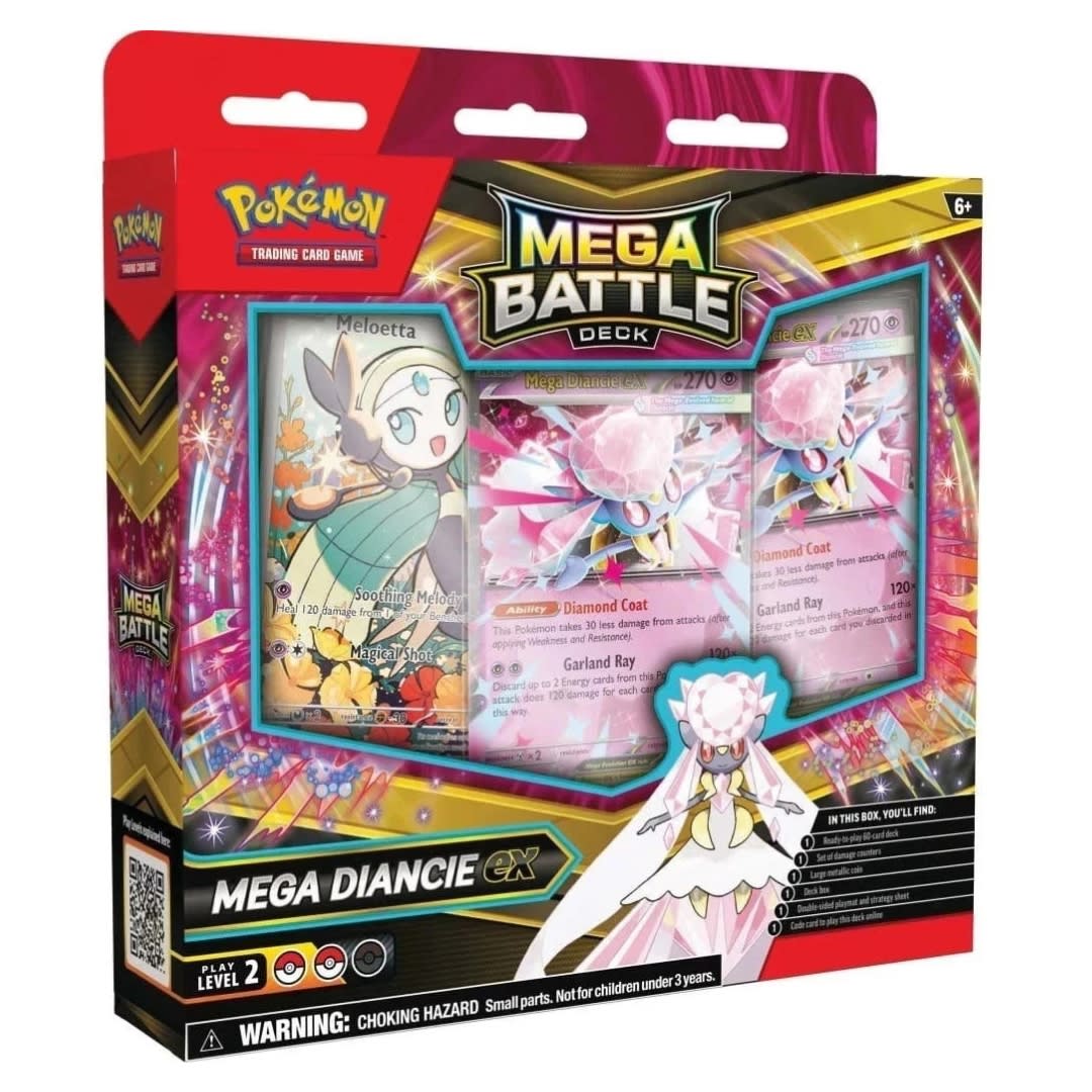 Pokemon TCG - Mega Battle Deck Mega Diance Ex Español1