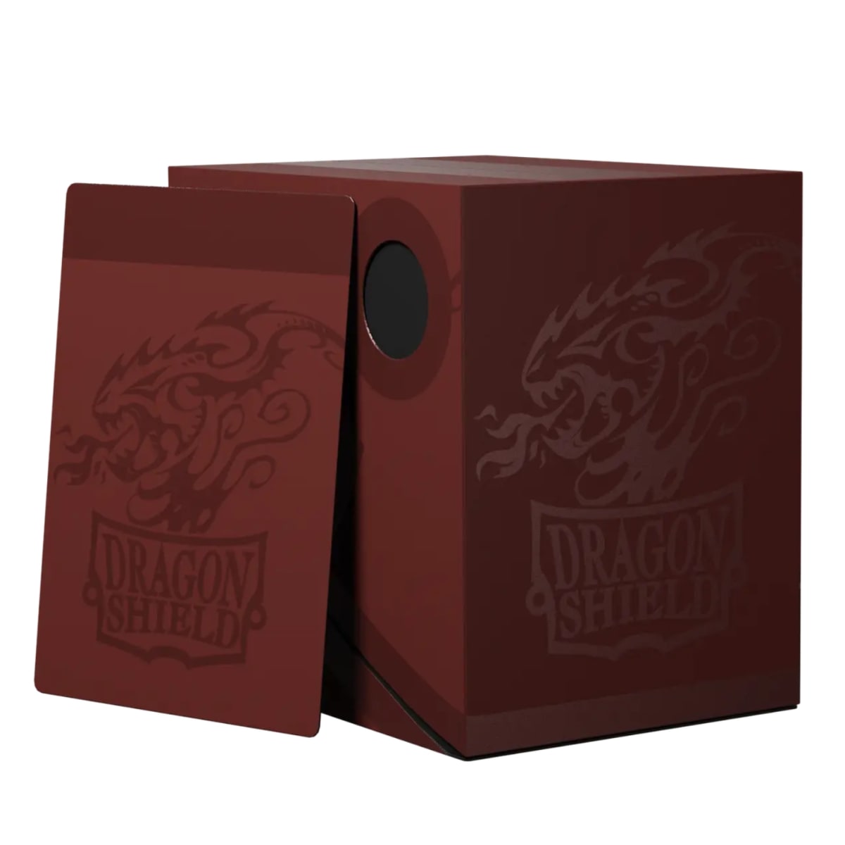 Deckbox Dragon Shield Double Shell Blood Red/ Black2