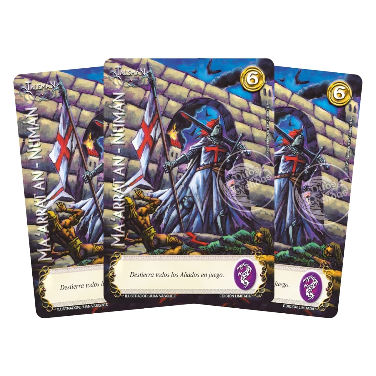 Play Set Ma´arrat an- numán - Foil Premium (Carta X 3 Copias)1
