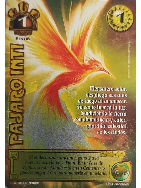 Pájaro Inti (LPE4 - MR)1