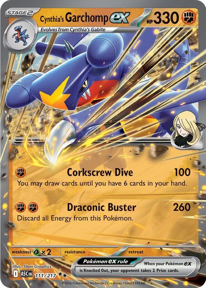 Cynthia's Garchomp EX1