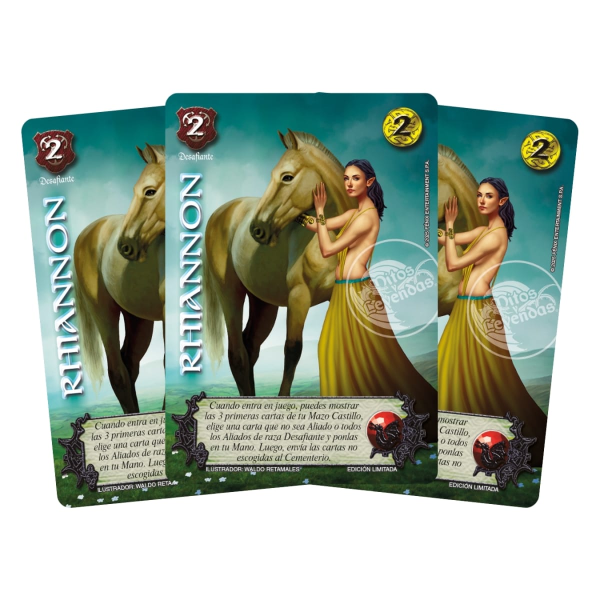 Play Set Rhianon - Foil Premium (Carta X 3 Copias)1